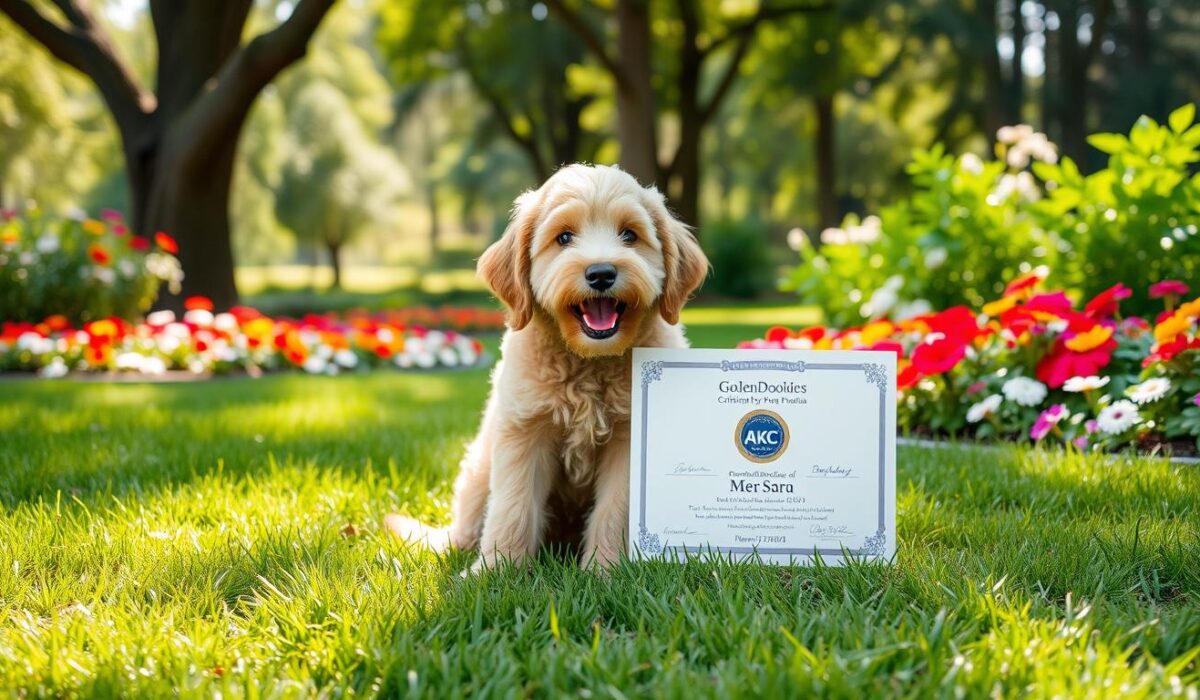 Goldendoodle AKC registration